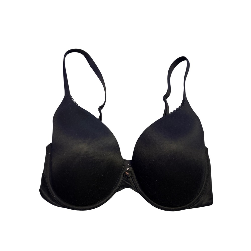 Victoria's Secret Body By Victoria Perfect Coverage Convertible Bra Black 34DD